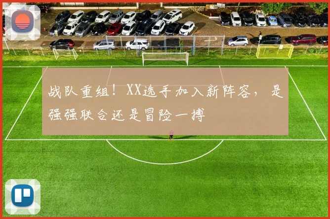 战队重组！XX选手加入新阵容，是强强联合还是冒险一搏