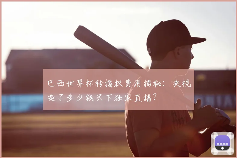 巴西世界杯转播权费用揭秘：央视花了多少钱买下独家直播？